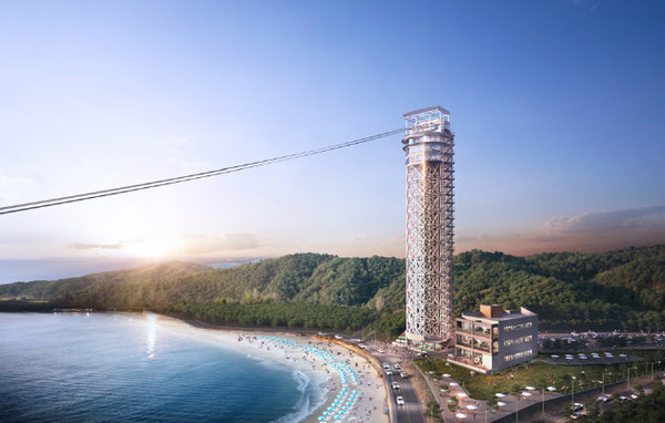 인천 영흥도, 짚라인 상업시설 디플라이파크 분양