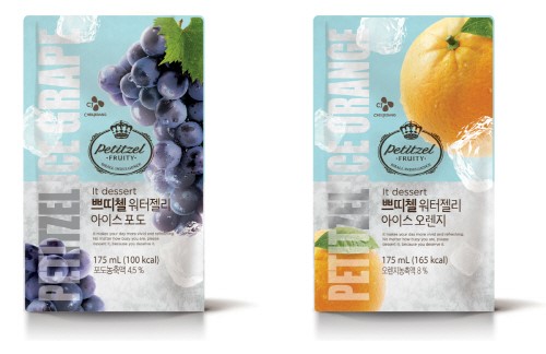 CJ제일제당, 쁘띠첼 워터젤리 아이스 판매