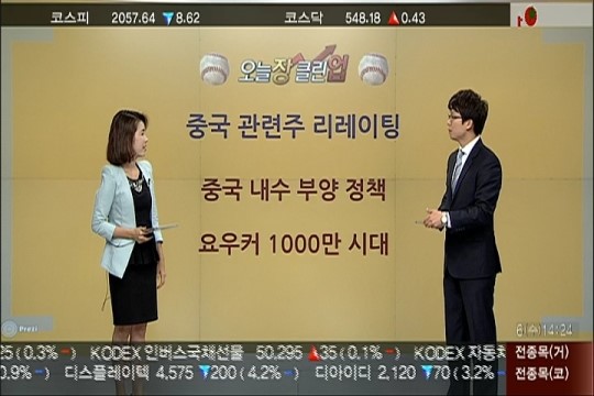 (오늘장클린업)중국 관련주 리레이팅