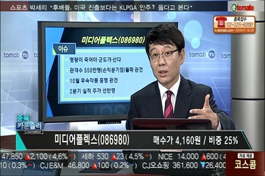 (종목카운슬러1부)미디어플렉스, AST젯텍, 제우스