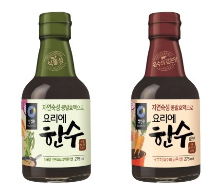대상, 발효조미료 요리에 한수 출시