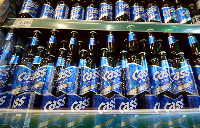 오비맥주, 다음달 카스 병맥주 출고가 56원 인상