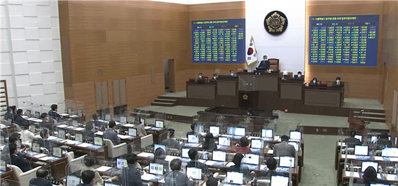 오세훈표 조직개편안, 결국 시의회 통과