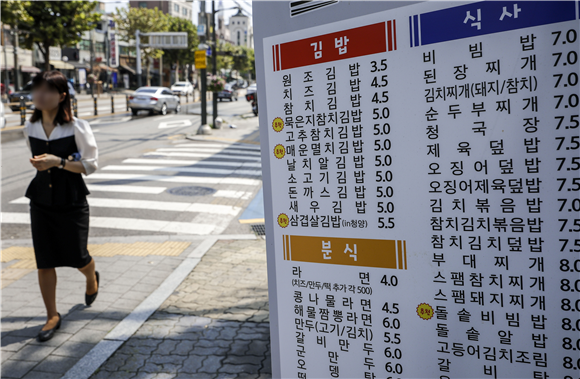 비싸도 너무 비싸…사라지는 김밥·치킨집