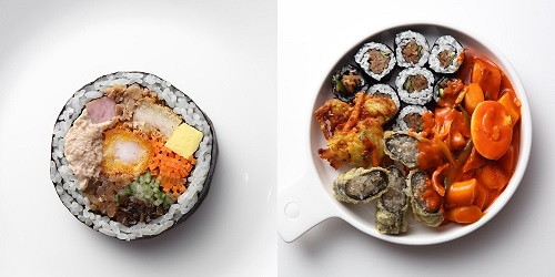 더이상 메뉴 고민은 없다 ... 얌샘김밥 모닥치기, 메가김밥으로 해결