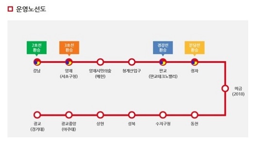 신분당선 미금역 이달 28일 개통...분당선 환승 가능