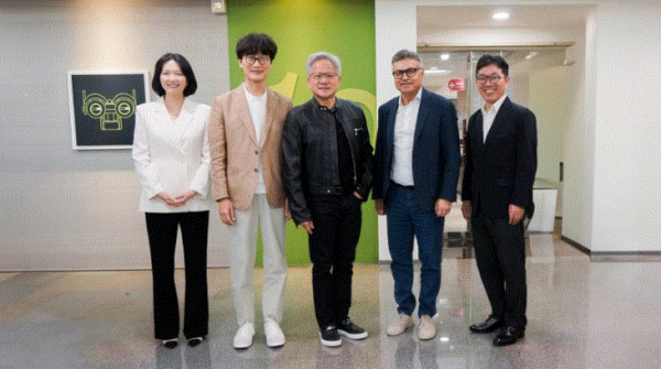 이해진, 젠슨 황과 대만서 만났다...소버린AI 논의