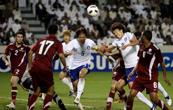 올림픽 축구 한국, 카타르 1-1 무승부 …김현성 극적인 동점골