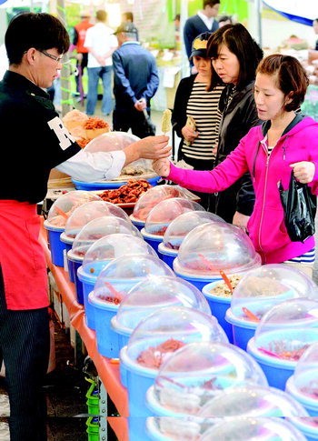 [대한민국 농산물큰잔치]신토불이 맛의 어울림, 도심장터에서 멋을 내다