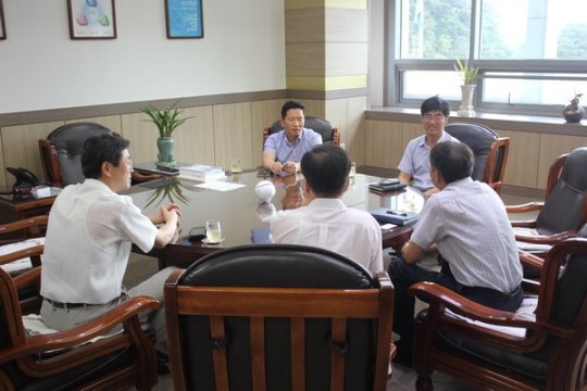 남동정수사업소, 팔당권관리단 방문