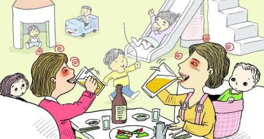 버젓이 술 파는 키즈카페