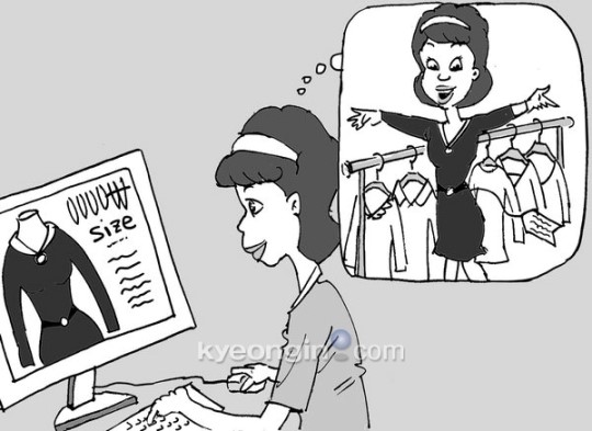 해외 알뜰 직구족, 의류 사이즈 매장서 확인하고 온라인서 클릭