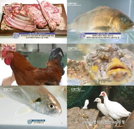 한식대첩3 주제 산해진미, 당나귀·쑤기미·백꿩 등 대박재료