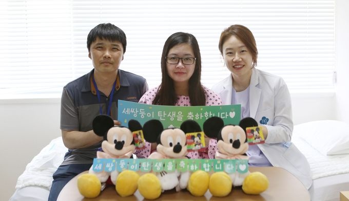 성삼의료재단 미즈메디병원서 세쌍둥이 탄생