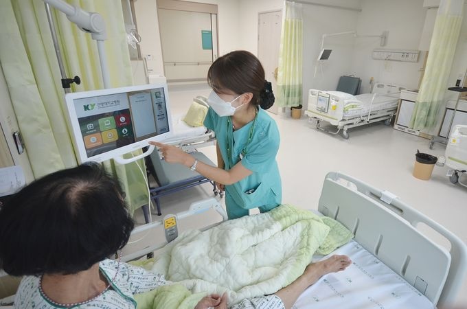 새 병원 오픈 건양대, 기준병실 4인실 만족도 상승