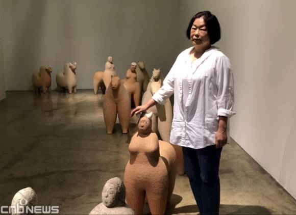 [주목 작가  한애규] 신라 때도 대륙과 통했는데 막힌 남북 뚫는 조각 행렬