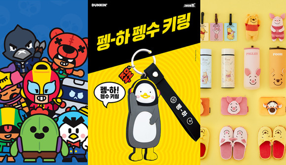 라인프렌즈·펭수·푸까지 ‘캐릭터 대전’
