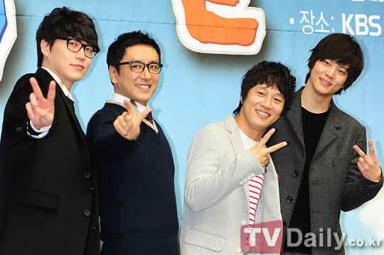 1박2일 시즌2 멤버 다함께 1박~ 2일~ [TD포토]