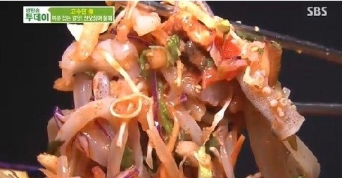 생방송투데이 남대감댁 산오징어물회, 주문진서 재료 공수 냉면 사리 무한리필