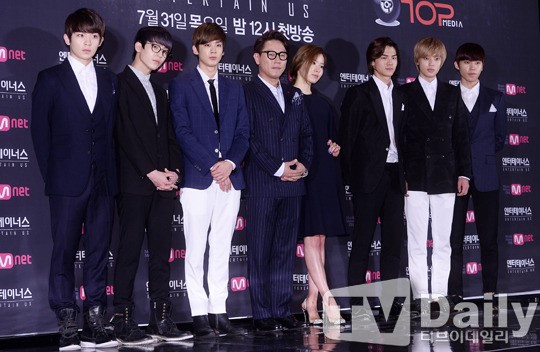 [TD포토] 엔터네이너스 출연진 한 자리에