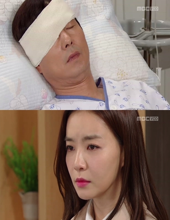 폭풍의 여자 선우재덕, 박선영 구하려다 실명 위기 “내 상태 알리지 말라”