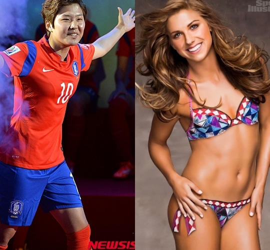 지소연 연봉 대략 1~3억? 여자축구 최고수입 미국 얼짱 알렉스 모건 33억…