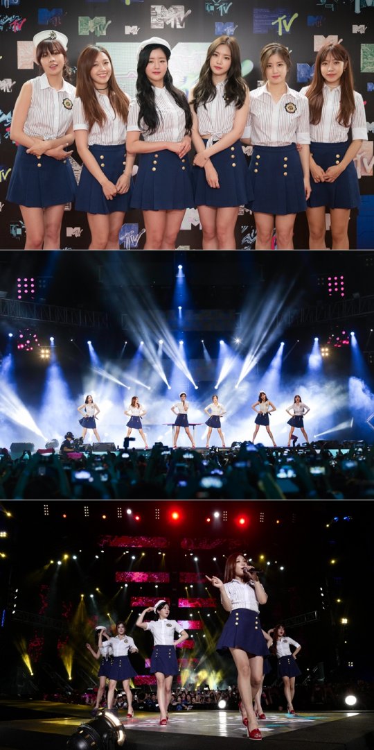 ‘글로벌 ★’ 에이핑크, 한국 최초 ‘MTV 뮤직에볼루션 마닐라’ 참여