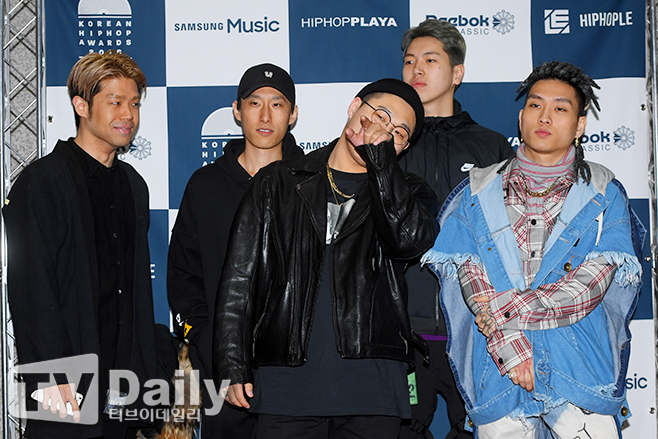 [TD포토] 한국 힙합 어워즈 찾은 저스트뮤직