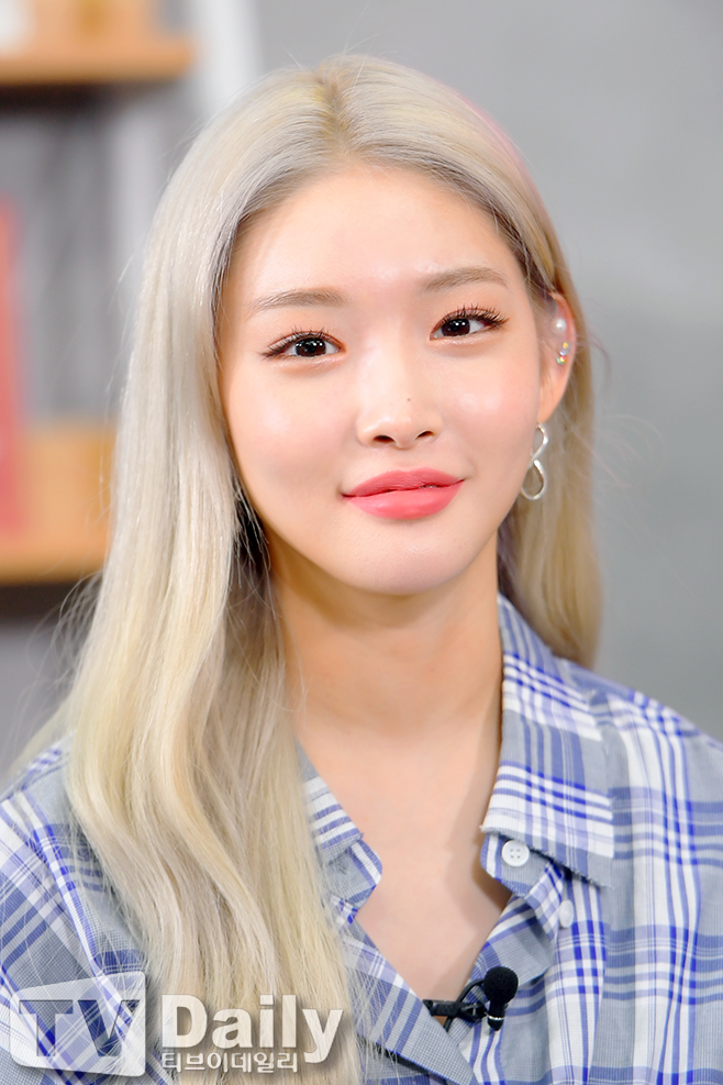 [TD포토] 청하, 끝을 모르고 예뻐지는 미모