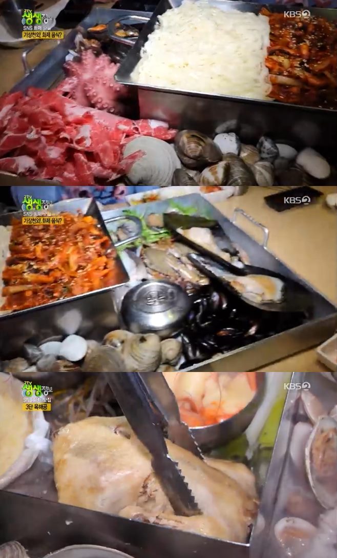 ‘2TV 생생정보’ 3단육해공 철판 강화댁vs퐁싸숯불닭구이 꼬끄더그릴 맛집
