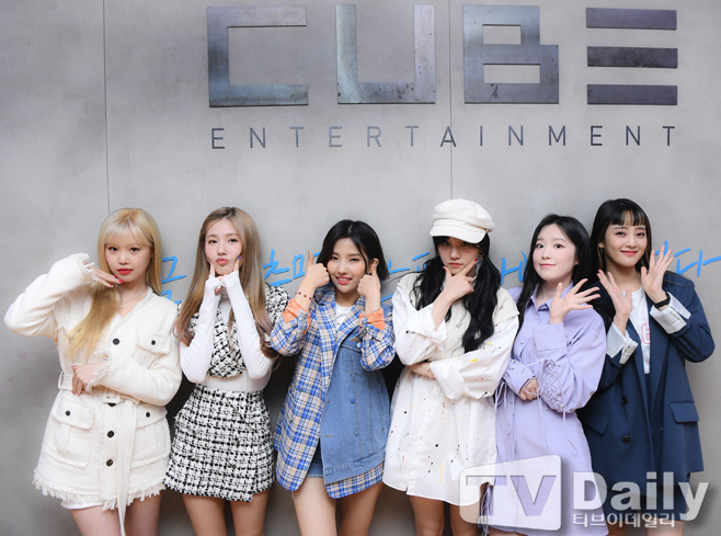 [TD포토] (여자)아이들 큐브의 얼굴