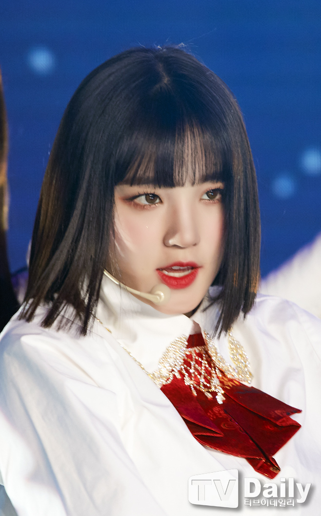 [TD포토] (여자)아이들 우기 매일매일 더 예뻐지는 중