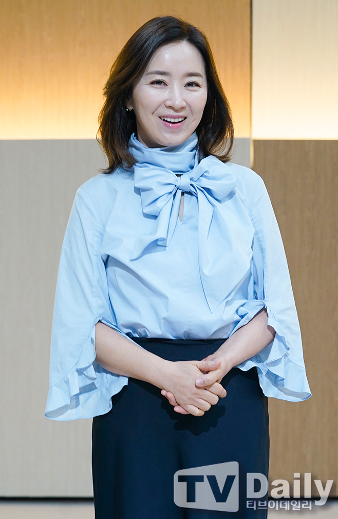 [TD포토] 윤유선 아름다운 미소
