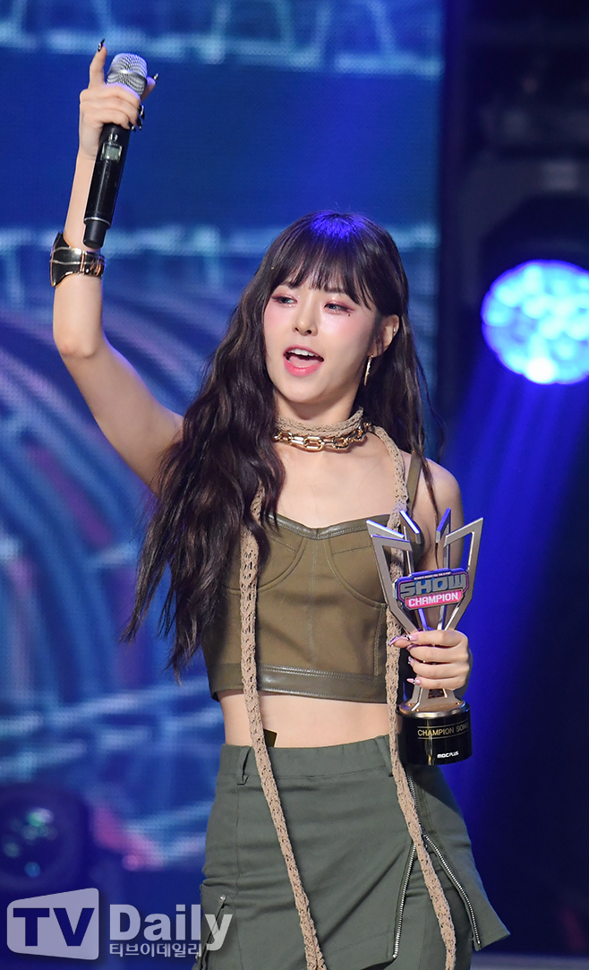 [TD포토] 에버글로우 이유 오늘 기분 최고