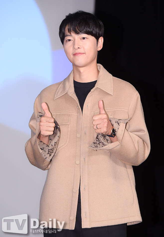 [TD포토] 송중기 따따봉~