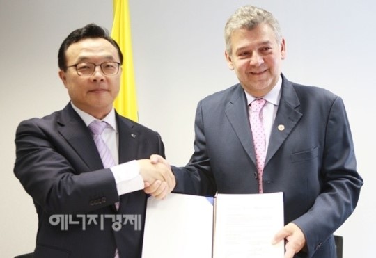 보일러 신기술 콜롬비아 수출 추진