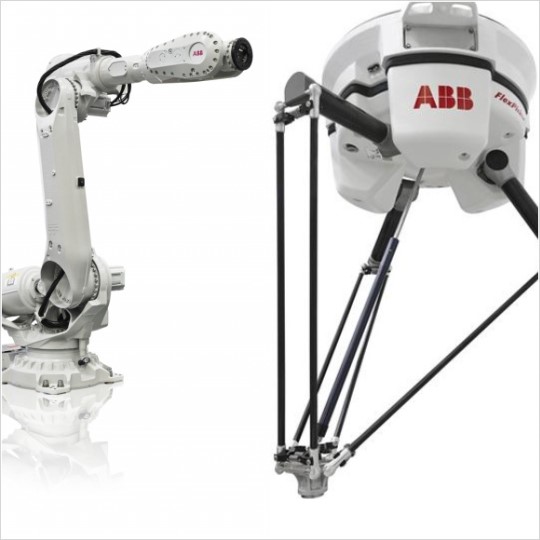 ABB 최초 공개 산업 로봇 눈에 띄네