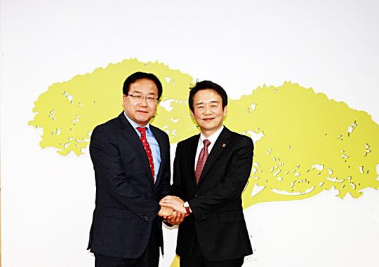 오산시 이권재 후보, 남경필 경기도지사와 오산발전 방안 논의