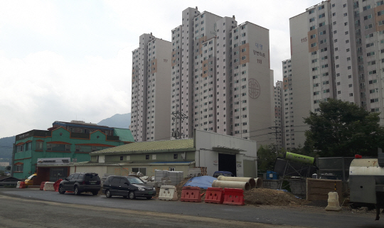 [에너지경제N]대명종합건설, 아파트 하부기초 파일 20% 제거...대명루첸 안전성 의문