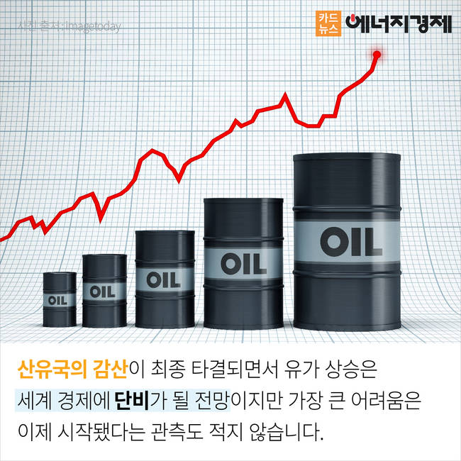 [카드뉴스] OPEC ‘깜짝’ 석유 감산 합의, 국제유가 향후 전망은?