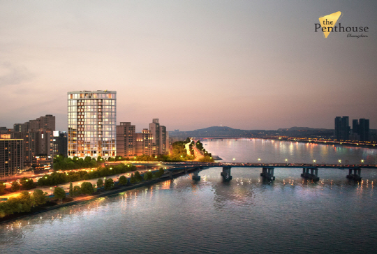 현대건설, 강남에 최고급 빌라 더 펜트하우스 청담 선보여