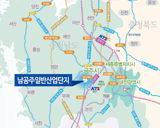 [분양핫클릭]세종시 절반 수준 분양가…계룡건설 남공주일반산업단지 사전 청약 진행