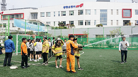 광명시청소년진로지원센터, 자유학년제 현장직업체험 실시