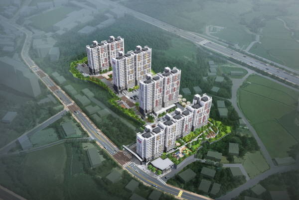 영광 아파트 투시도