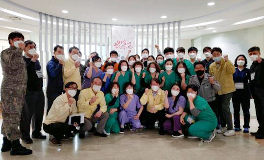 [코로나19] 구미 LG디스플레이 동락원, 생활치료센터 임무 종료