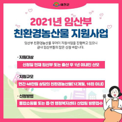 예천군, 임산부 친환경농산물 꾸러미 지원