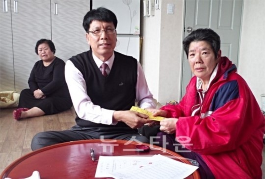 아산시탕정면,어르신 목욕 및 이·미용권 직접배부