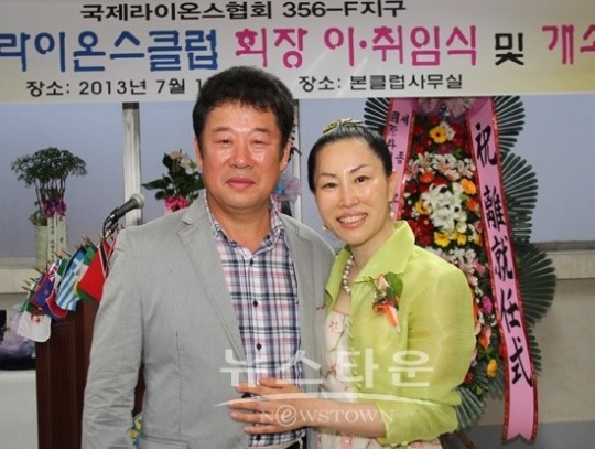 김정배 아산 굴다리식품 대표, 사랑의 쌀 전달