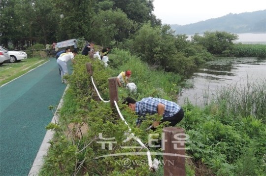 한국농어촌공사 아산지사, 물놀이 안전사고 예방홍보