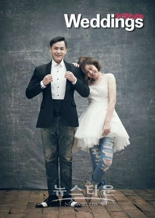 이수-린 웨딩 화보 공개, 미니 드레스에 찢어진 청바지…개성 넘치는 '예비부부!'